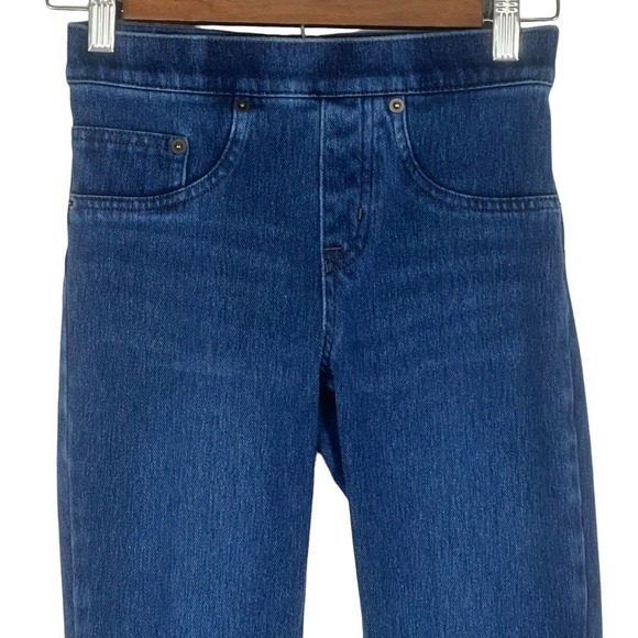 SPANX MEDIUM WASH PULL-ON SHAPING STRETCH SKINNY JEANS BLUE WOMEN'S‎ SIZE XS - Picture 2 of 11
